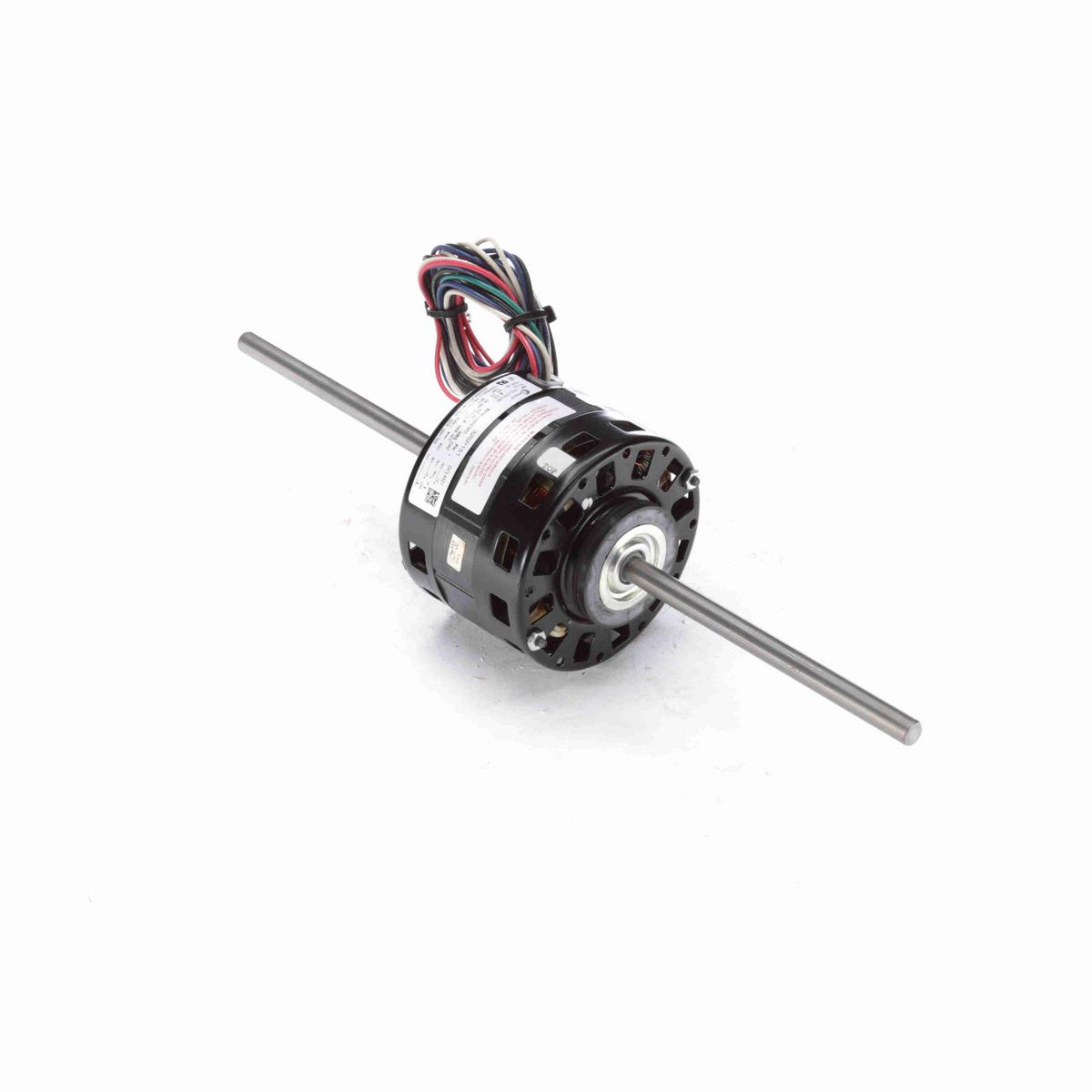 Fan Coil & Air Conditioner Motor, 1/10,1/15,1/25 HP, 1 Ph, 60 Hz, 115 V, 1550 RPM, 3 Speed, 42 Frame, OPEN - DCL4421
