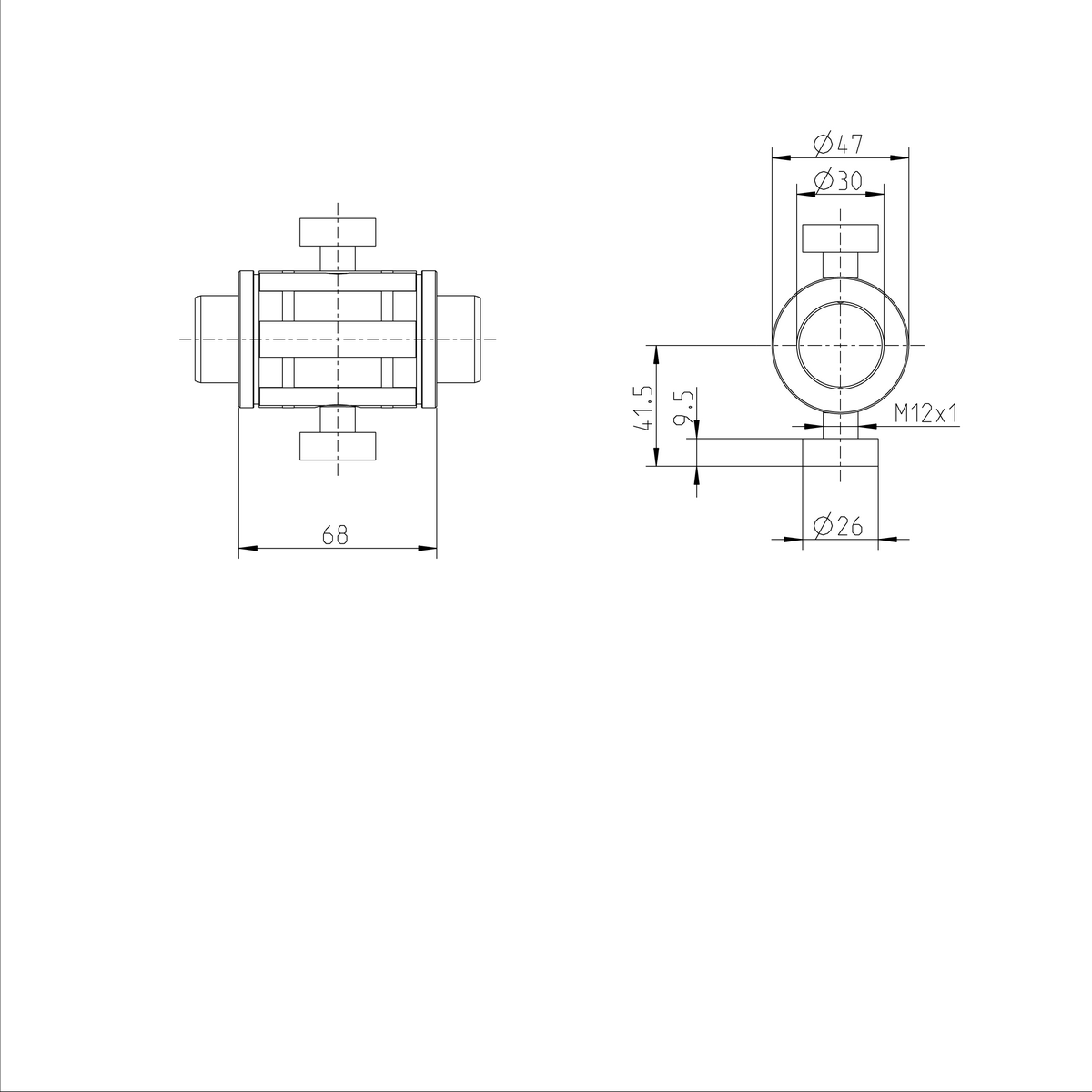 Линейная втулка устойчивая к крутящему моменту Bosch Rexroth KBDR2-30-WV-600 [R069633080]