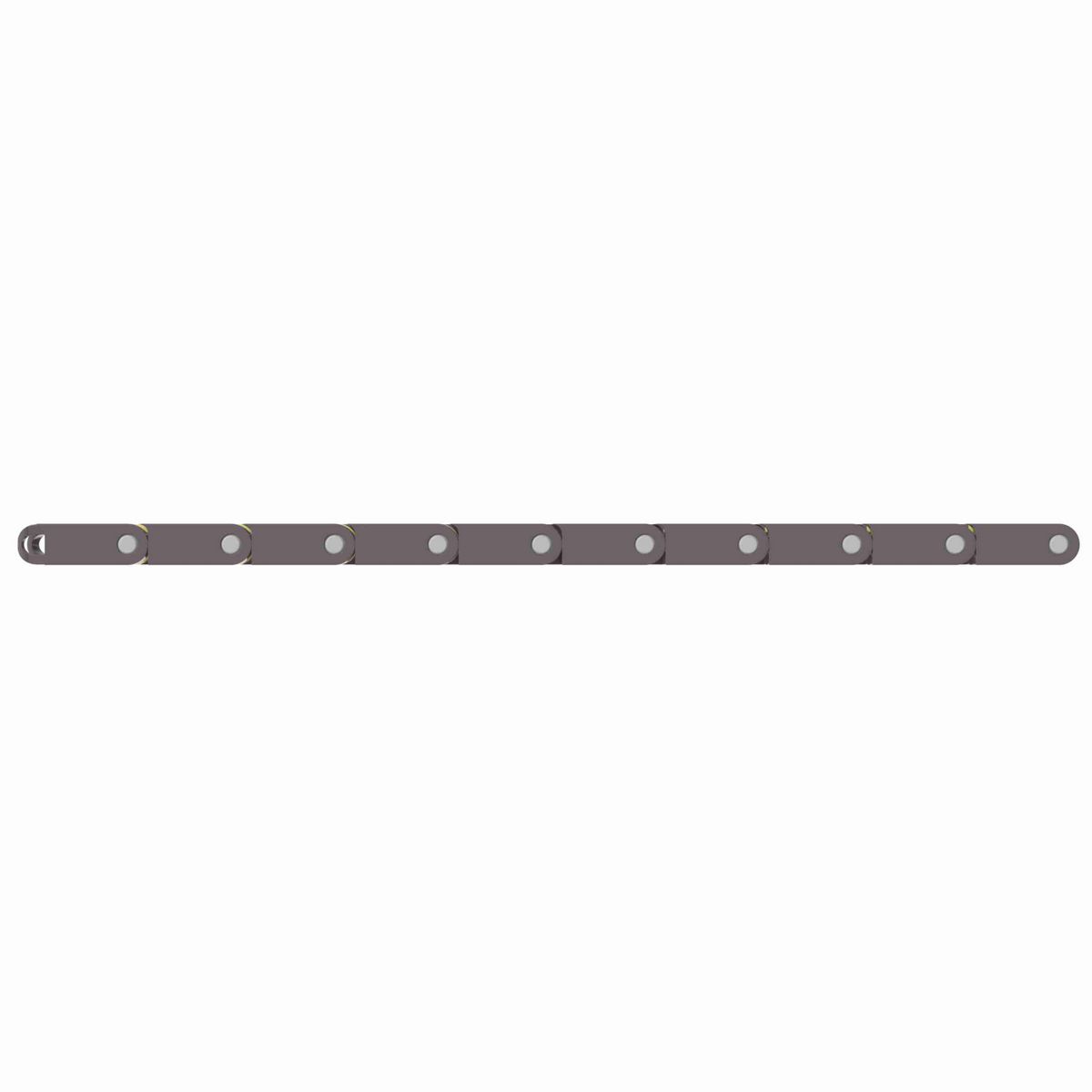 7956NT Side-flexing Flush Grid, Material: Brown High Performance, Width: 24in, Pitch: 1.25in - 10464497