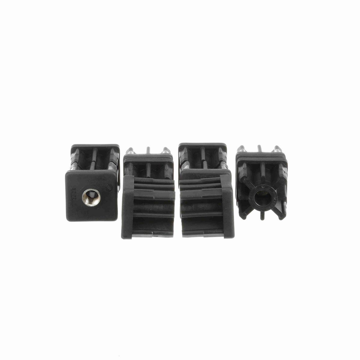 System Plast Tube End (Square); Series: VG-555, Thread: M16 for a 2 Sq. Tube - VG-555-BM16