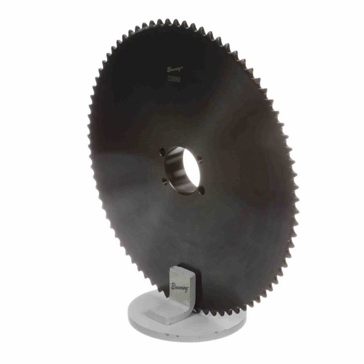 Browning Steel Bushed Bore Roller Chain Sprocket - 35H80