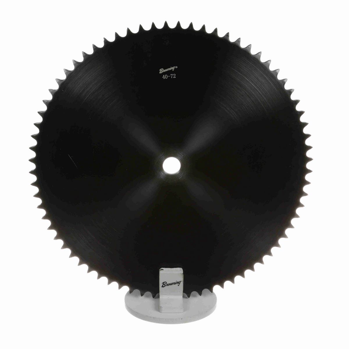 Browning Steel Minimum Plain Bore Roller Chain Sprocket - 40A72