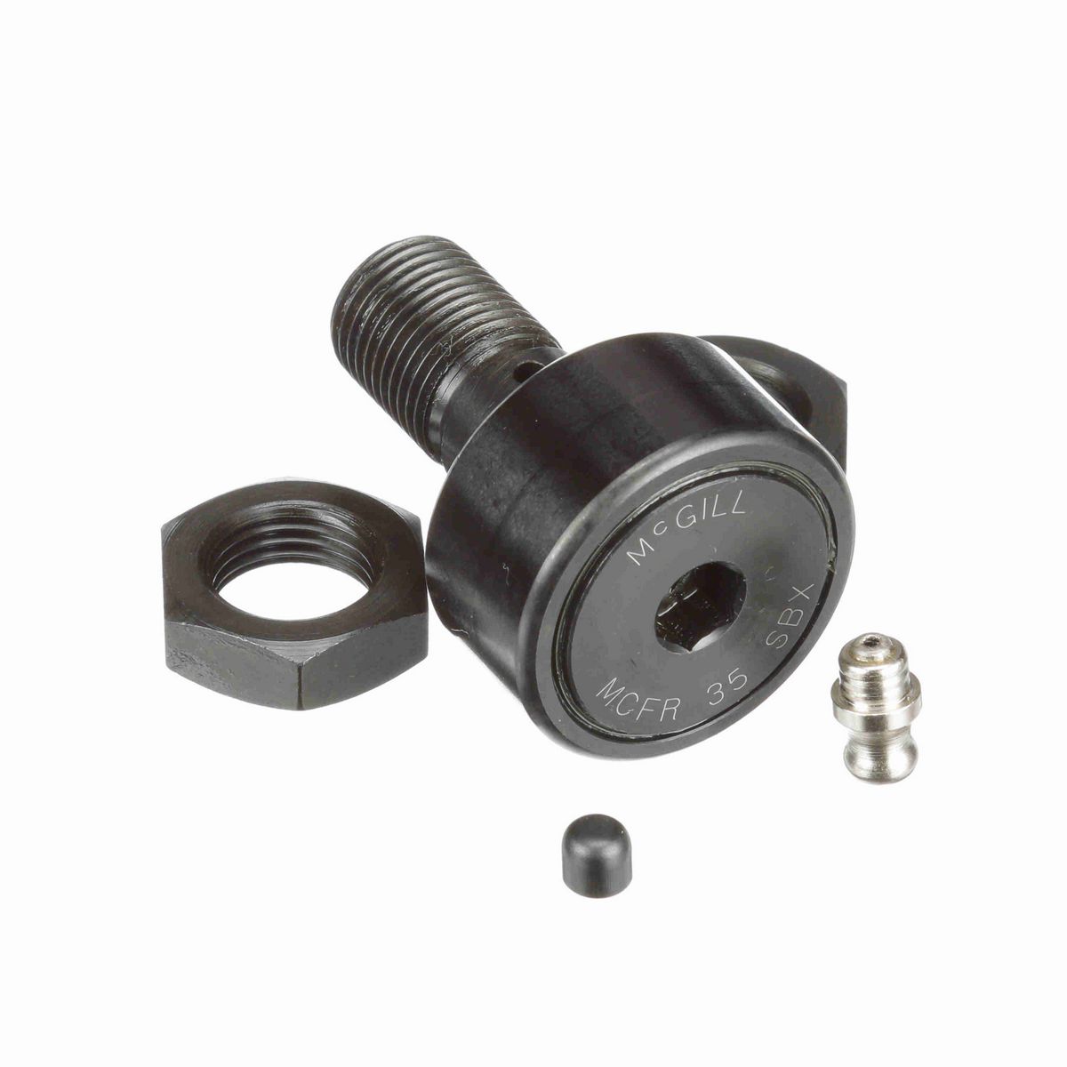 Опорный ролик с цапфой McGill CAMROL MCFR 35 SBX, цилиндрический, с уплотнением, с шестигранным отверстием, метрический