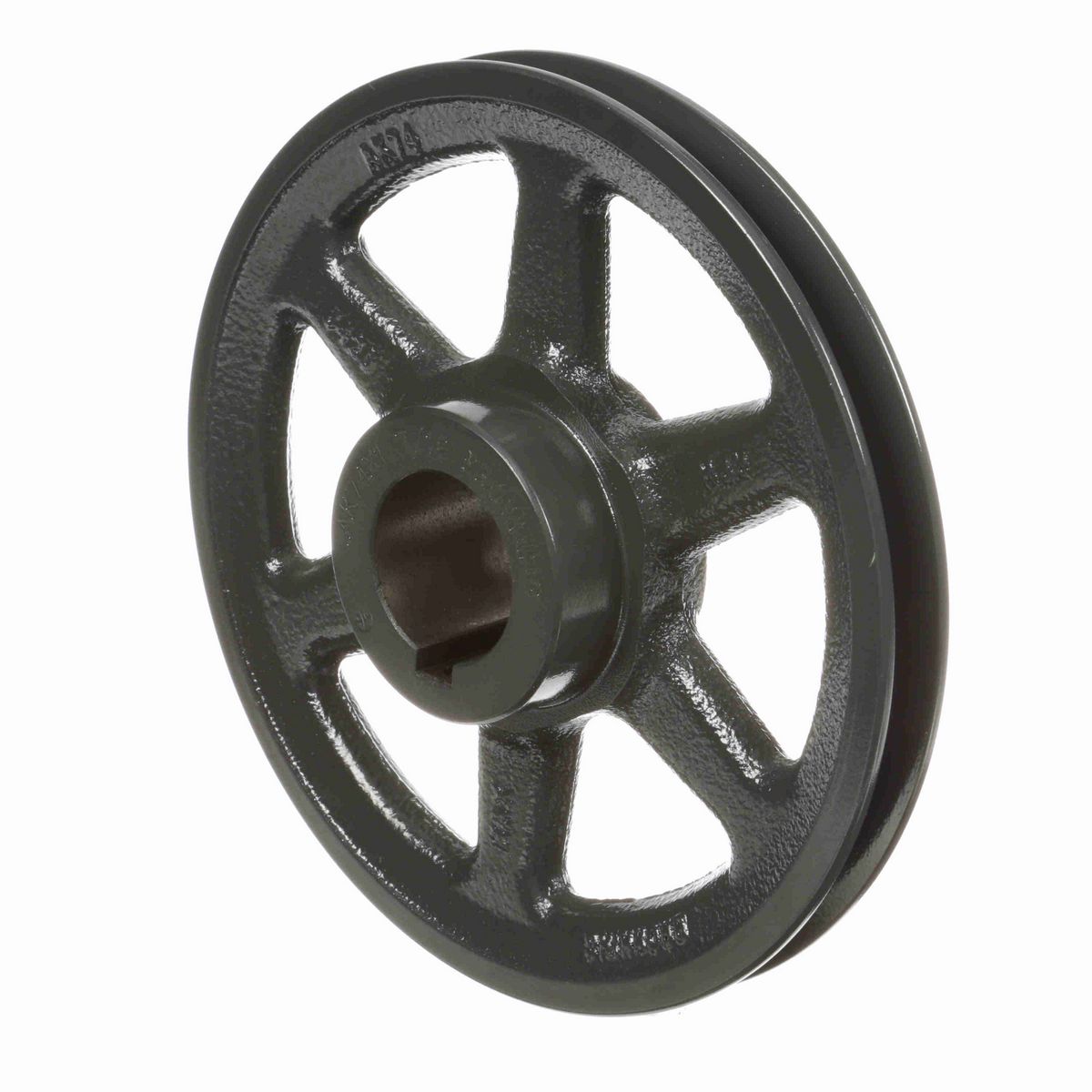 1 Groove Cast Iron FHP - Finished Bore Sheave - AK74X 1 7/16