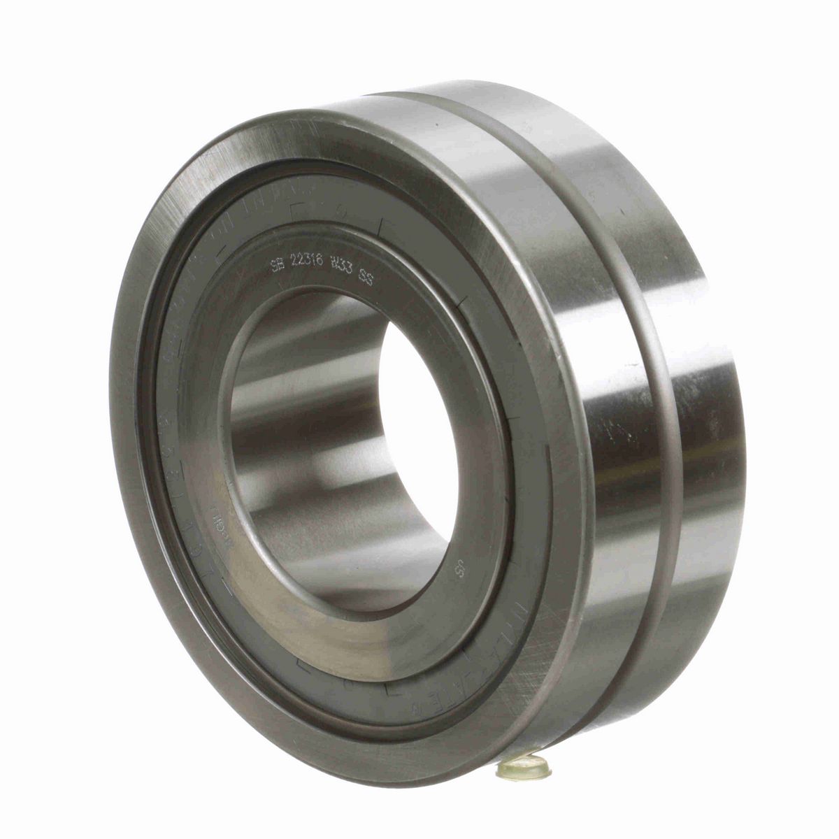 Радиальный сферический роликоподшипник McGill SPHERE-ROL SB 22316 W33 SS, с цилиндрическим отверстием, с уплотнением