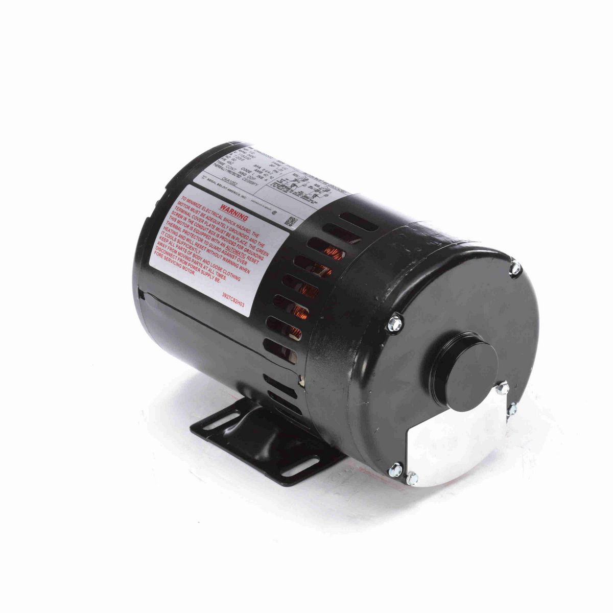 General Purpose Motor, 1/2 HP, 1 Ph, 60 Hz, 115/230 V, 3600 RPM, 48Z Frame, ODP - OKA1052