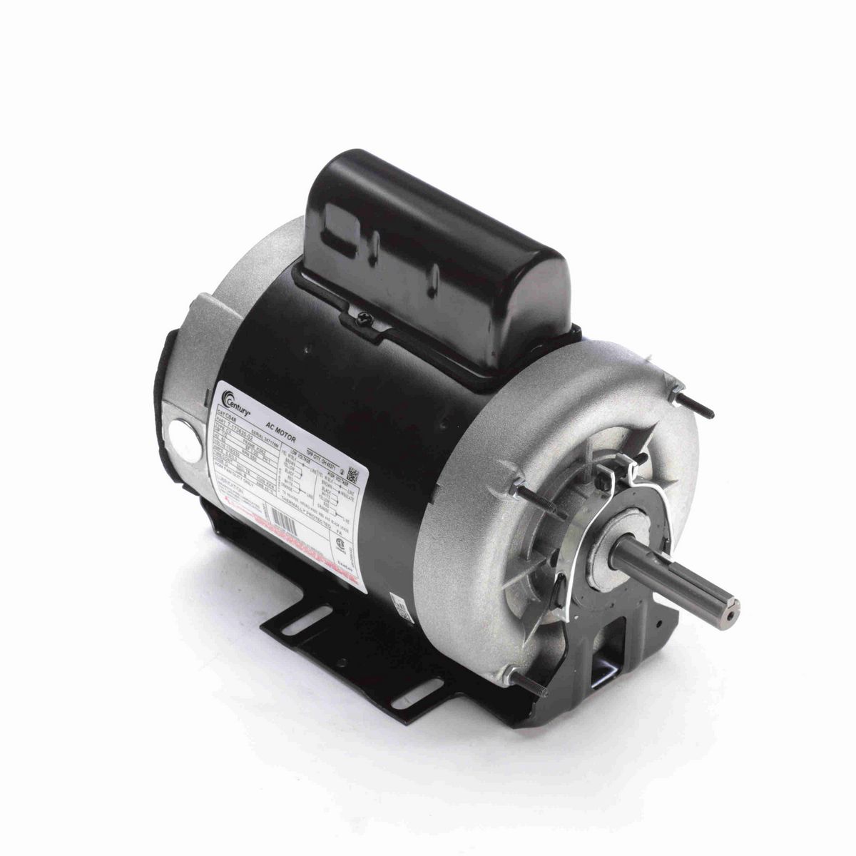 Direct Drive Fan Motor, 1/2 HP, 1 Ph, 60 Hz, 115/230 V, 900 RPM, K56Z Frame, TEAO - C048