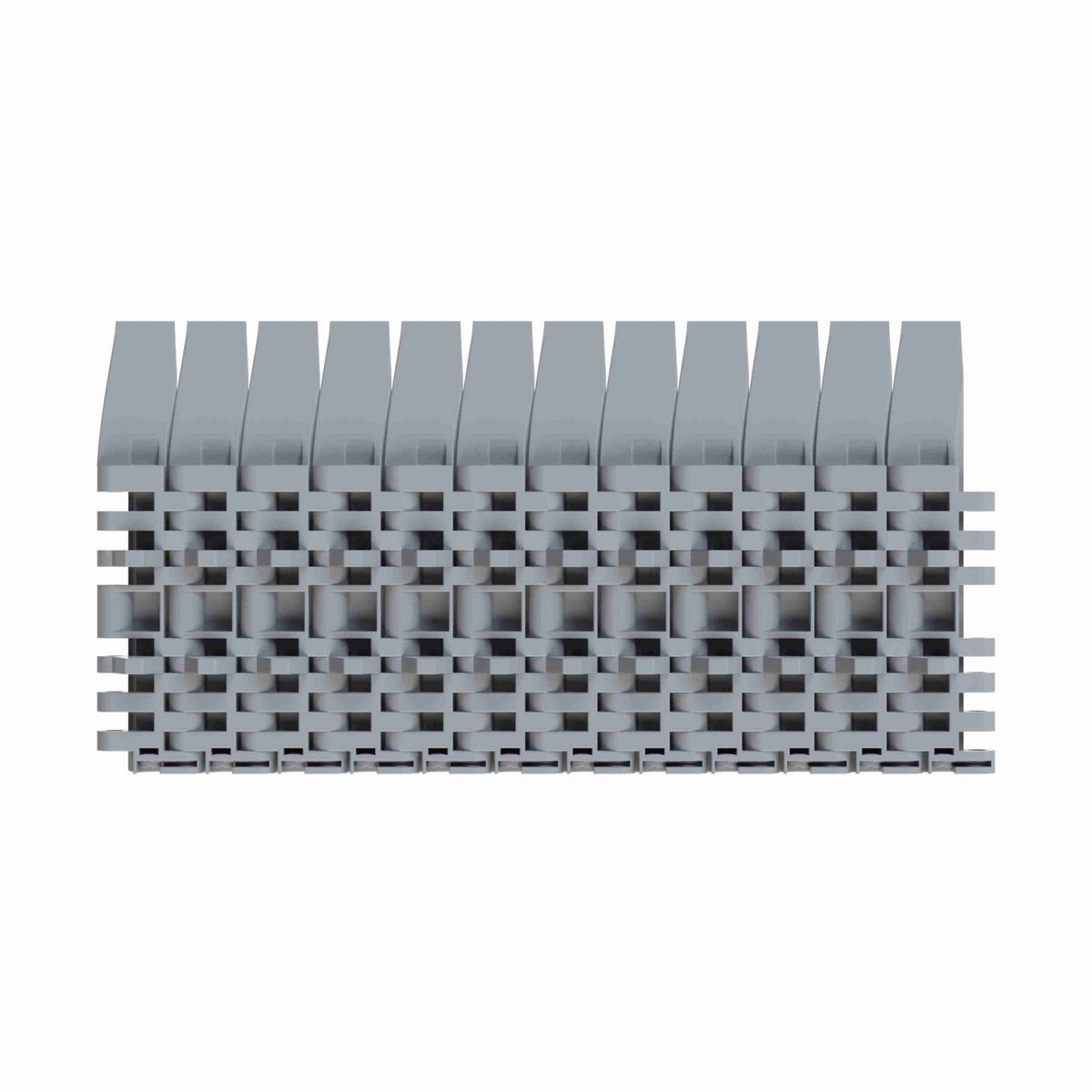 7705DTS Straight Running DTS®, Material: Silver Platinum Series™ X, Width: 4.5in, Pitch: 1in - 10295779
