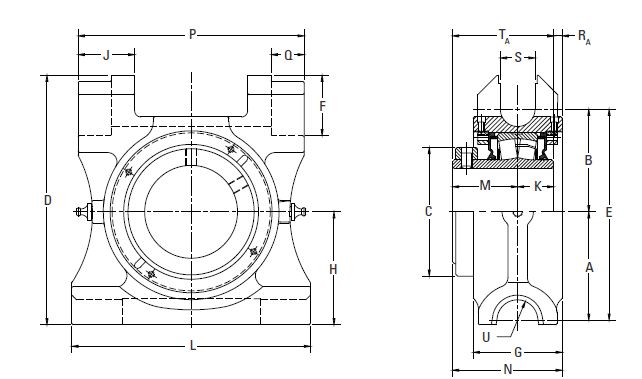 Подшипник Timken QATP11A203S