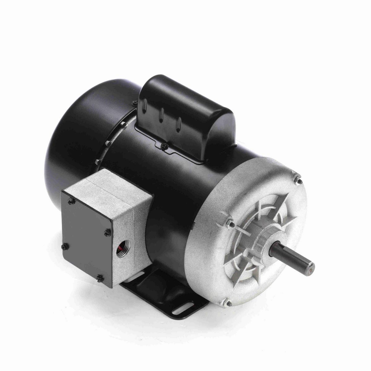 General Purpose Farm Duty Motor, 1.500 HP, 1 Ph, 60 Hz, 208-230/115 V, 3600 RPM, K56 Frame, TEFC - B762