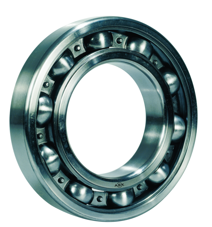 Радиальный шарикоподшипник ASK 6208-RS [500597]