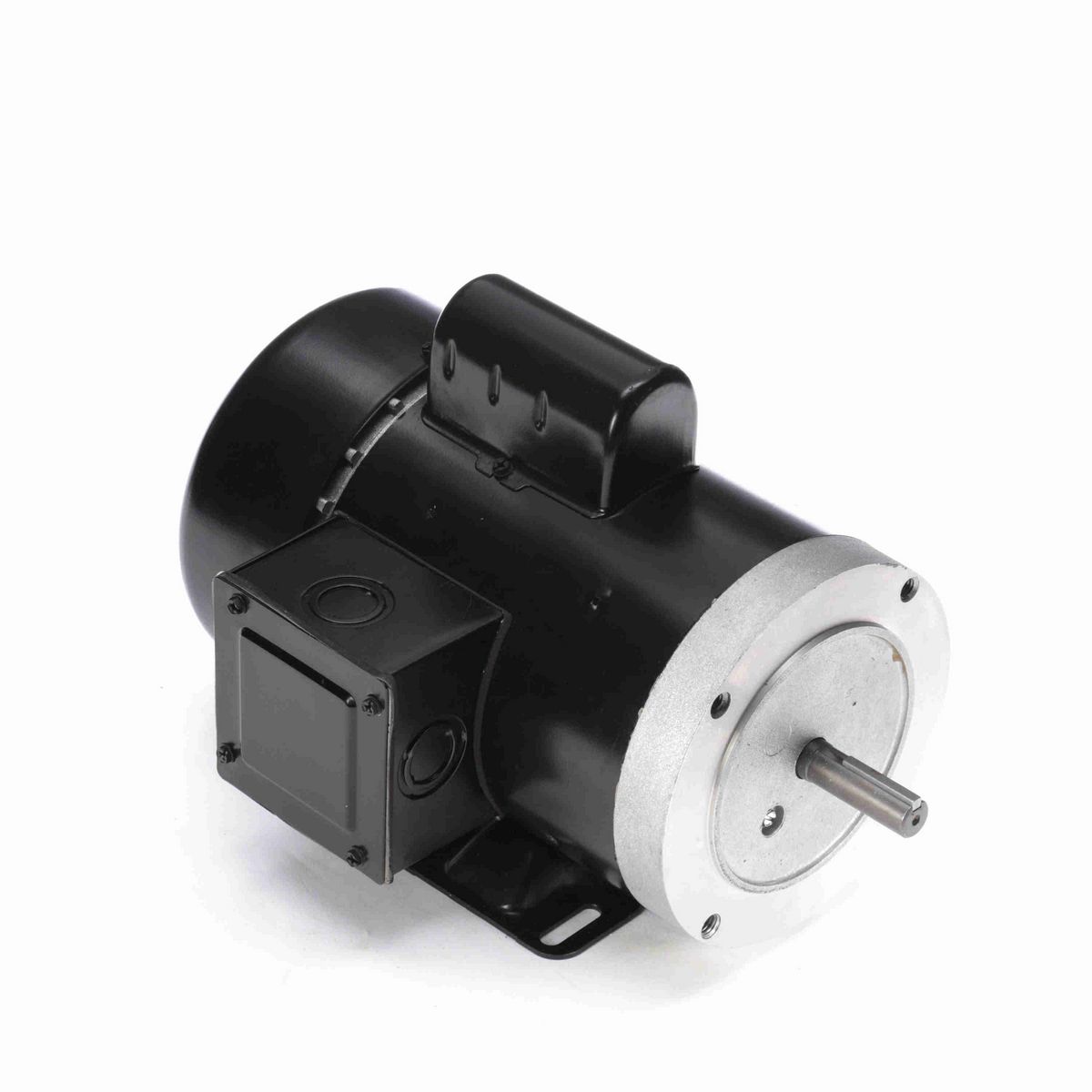 General Purpose Motor, 1/2 HP, 1 Ph, 60 Hz, 115/208-230 V, 1200 RPM, M56C Frame, TEFC - C827