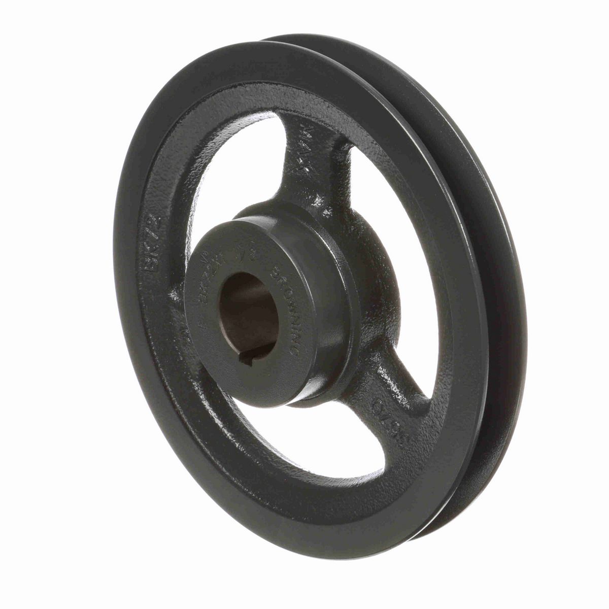 1 Groove Cast Iron FHP - Finished Bore Sheave - BK72X 1 1/8