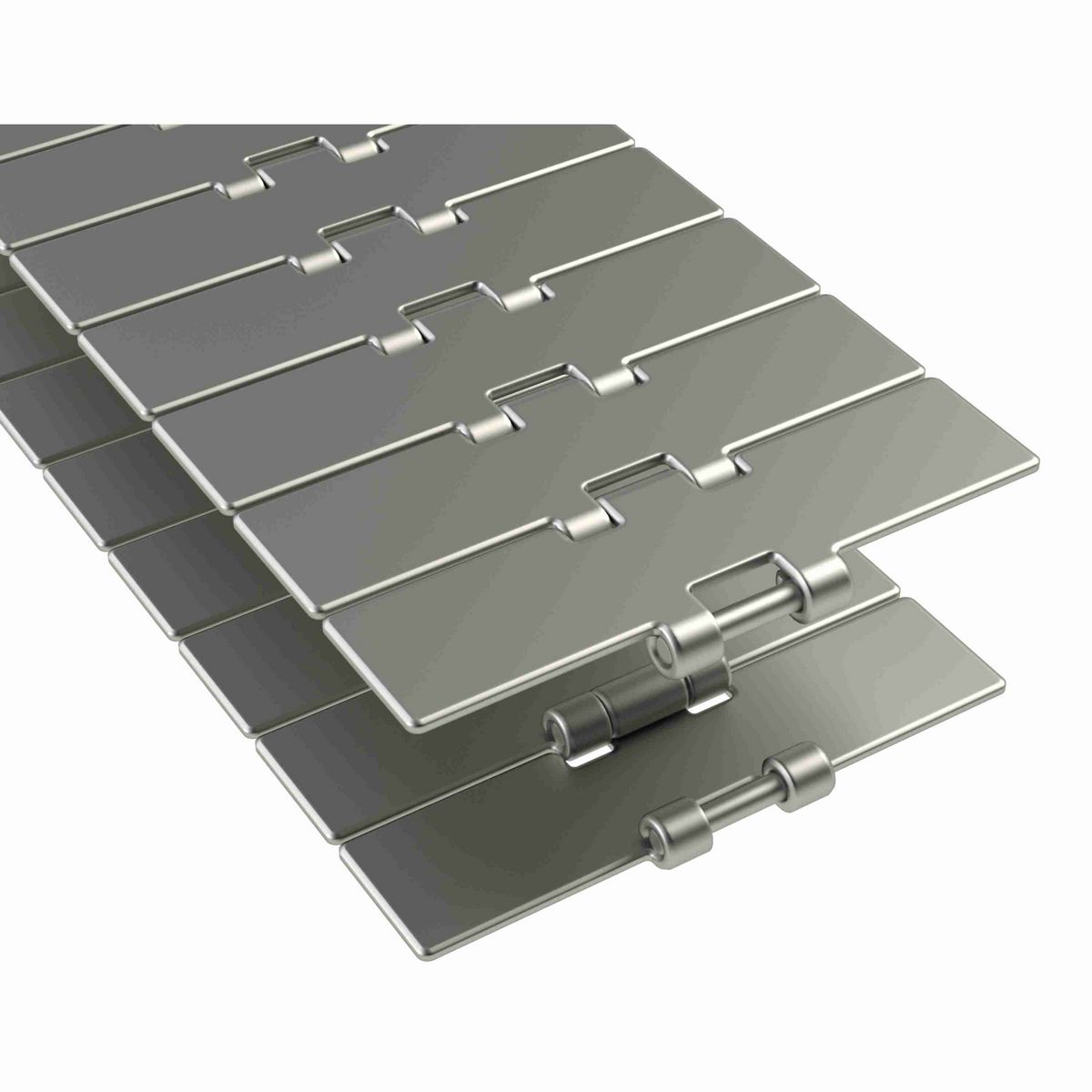 Rexnord 815 Straight Running Solid Top, Material: Carbon Steel, Width: 7.5in, Pitch: 1.5in - 762.93.72