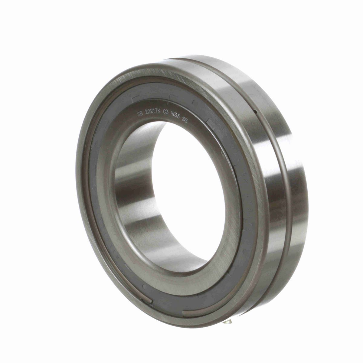 Радиальный сферический роликоподшипник McGill SPHERE-ROL SB 22217K C3 W33 SS, с коническим отверстием, с уплотнением