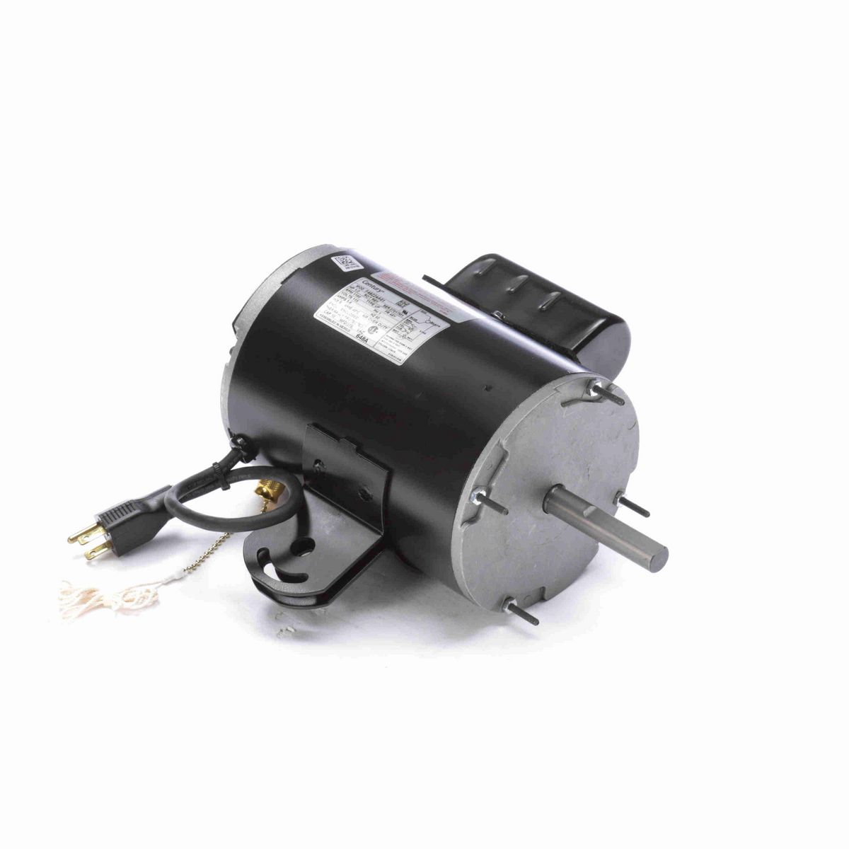 Pedestal Fan Motor, 1/2 HP, 1 Ph, 60 Hz, 115 V, 1100 RPM, 1 Speed, 48 Frame, TEAO - 648A