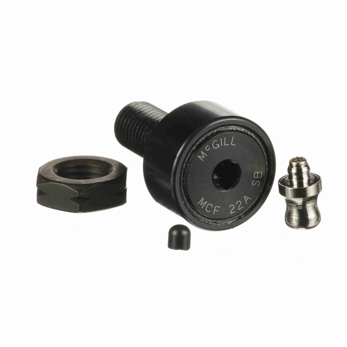 Опорный ролик с цапфой McGill CAMROL MCF 22A B, бочкообразный, с шестигранным отверстием, метрический