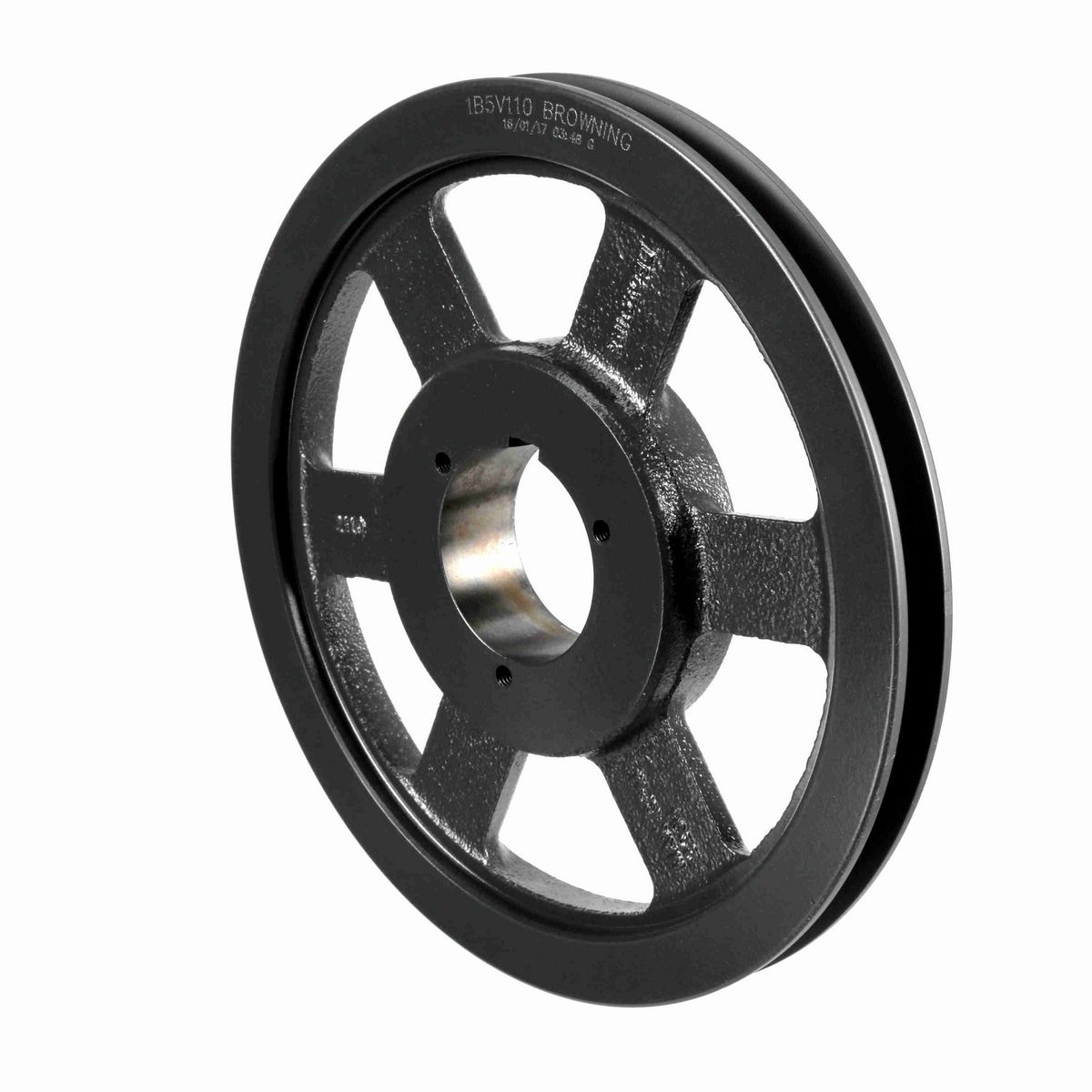 1 Groove Cast Iron Bushed Bore Multiple Sheave - 1B5V110