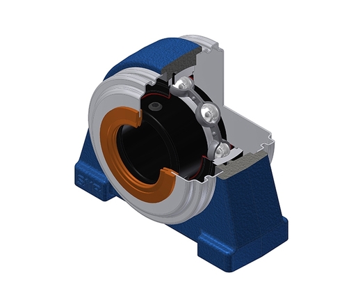 Фланцевый подшипниковый узел SNR USPAE208T20CC