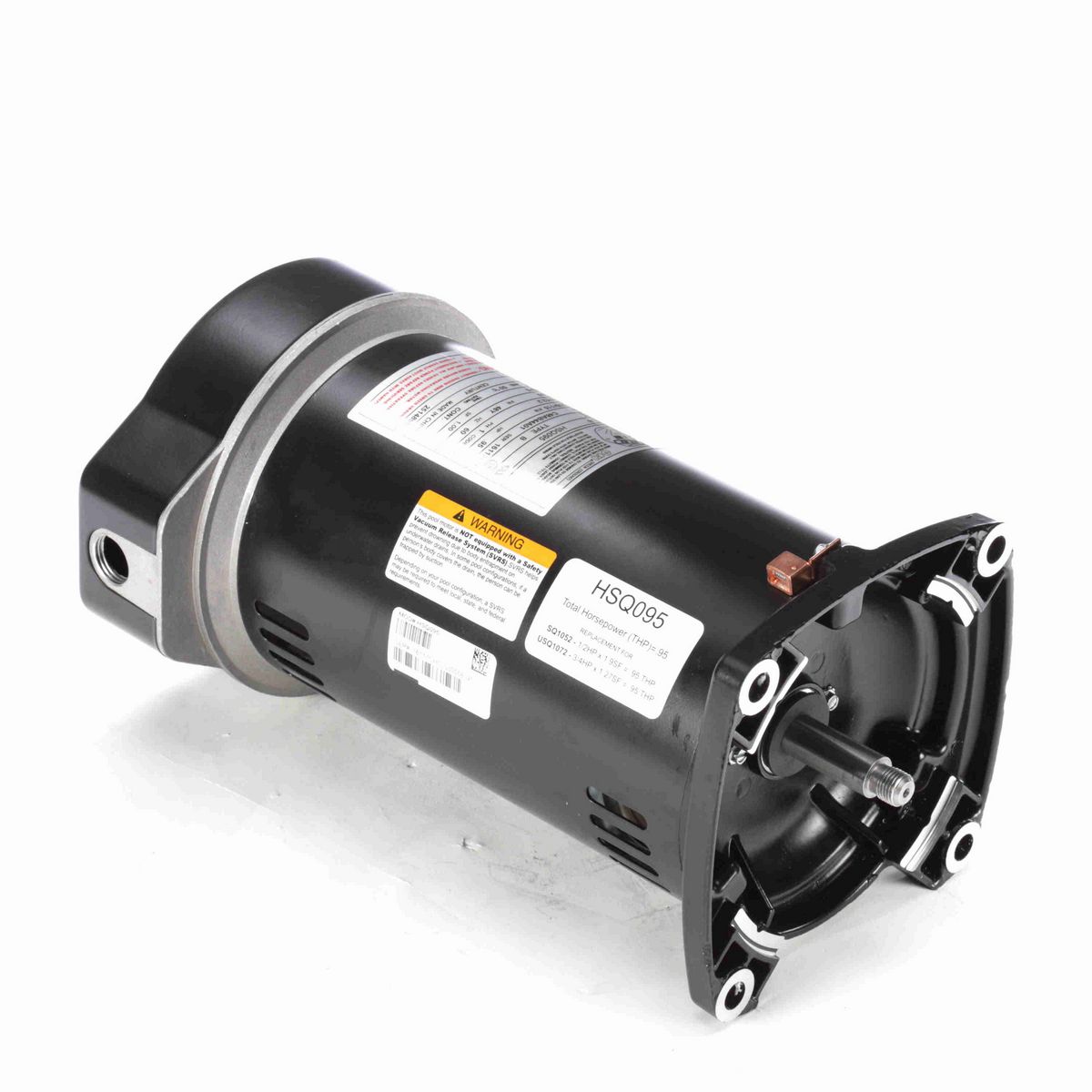 Centurion PRO ® Motors Pool Pump Motor, .95 HP, 1 Ph, 60 Hz, 230/115 V, 3600 RPM, 48Y Frame, ODP - HSQ095