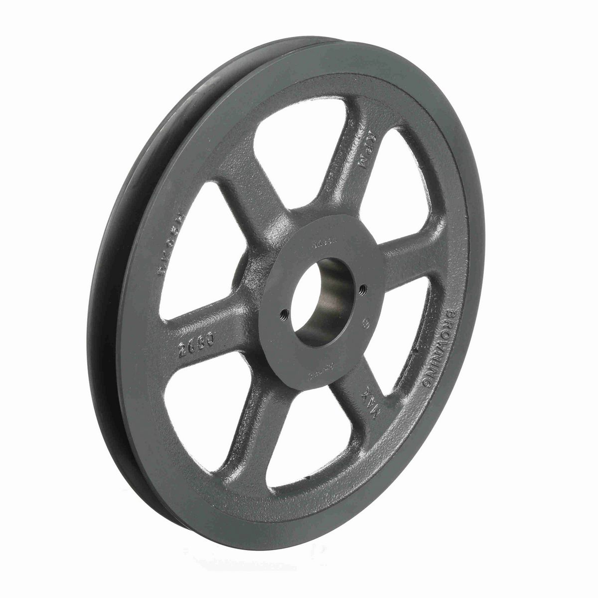 1 Groove Cast Iron FHP - Bushed Sheave - BK95H