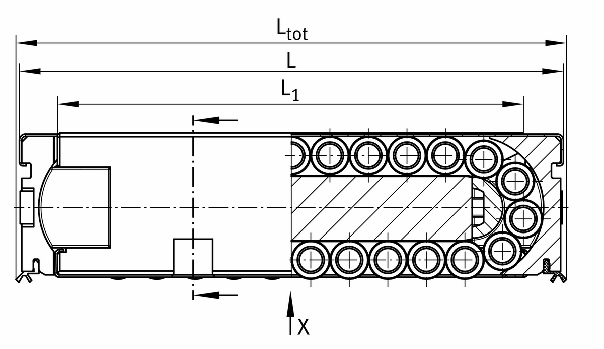 Роликовая линейная опора качения INA PR14182-PP