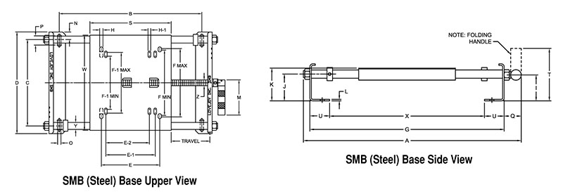 Sliding "SMB" Type Motor Bases - Imperial Timken 68514440212