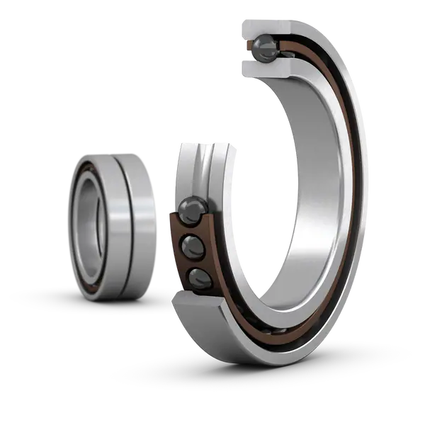 Согласованный комплект двух прецизионных высокоскоростных однорядных радиально-упорных шарикоподшипников типа E SKF 7003 FE/HCP4ADGA