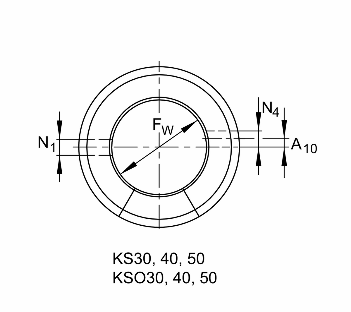 Шарикоподшипник для линейного перемещения INA KSO50-PP