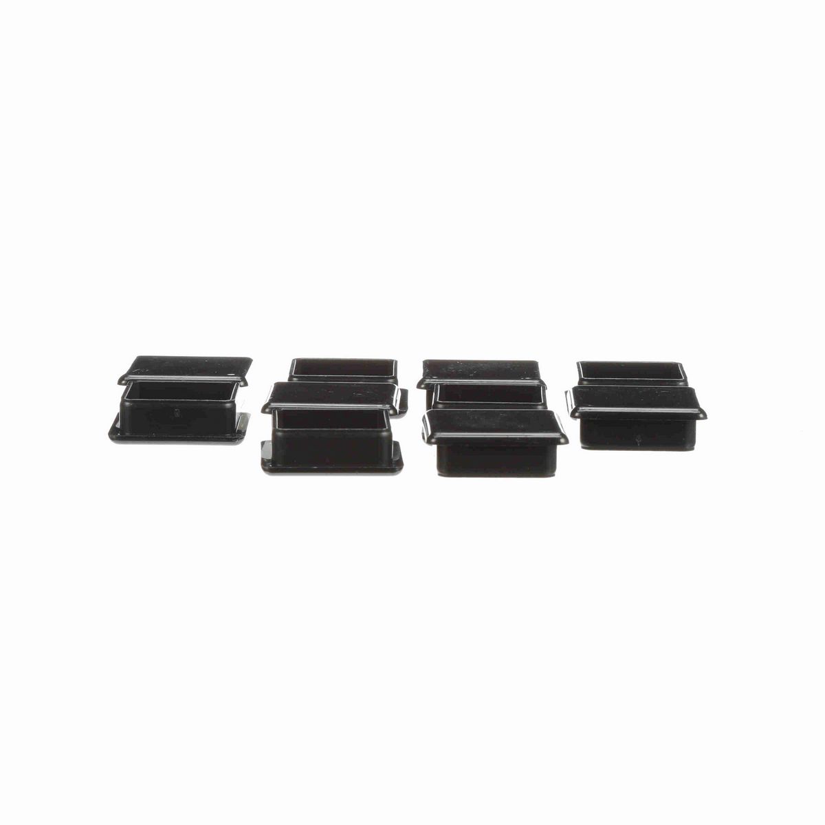 System Plast Tube Cap (Square); Series: VG-560, Thread: N/A for a 1-1/2 Sq. Tube w/ 0.065" Wall Thickness - VG-560-1.5-11