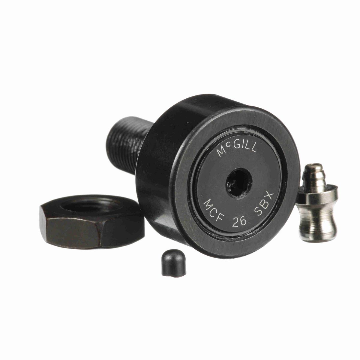 Опорный ролик с цапфой McGill CAMROL MCF 26 SBX, цилиндрический, с уплотнением, с шестигранным отверстием, метрический