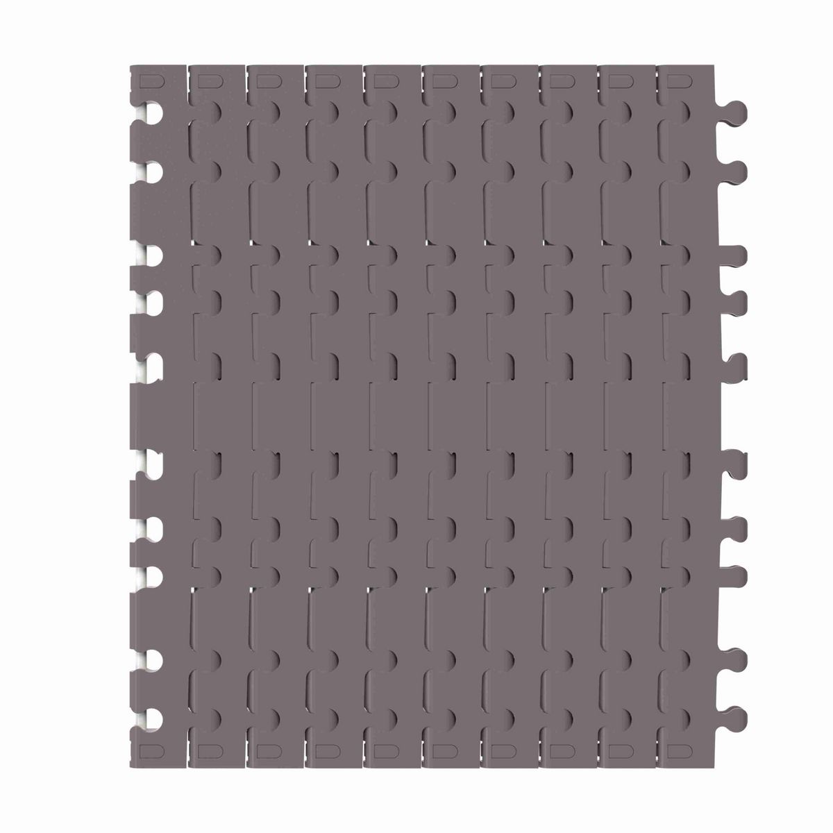 7956GT Side-flexing Flush Grid, Material: Brown High Performance, Width: 15in, Pitch: 1.25in - 10324705
