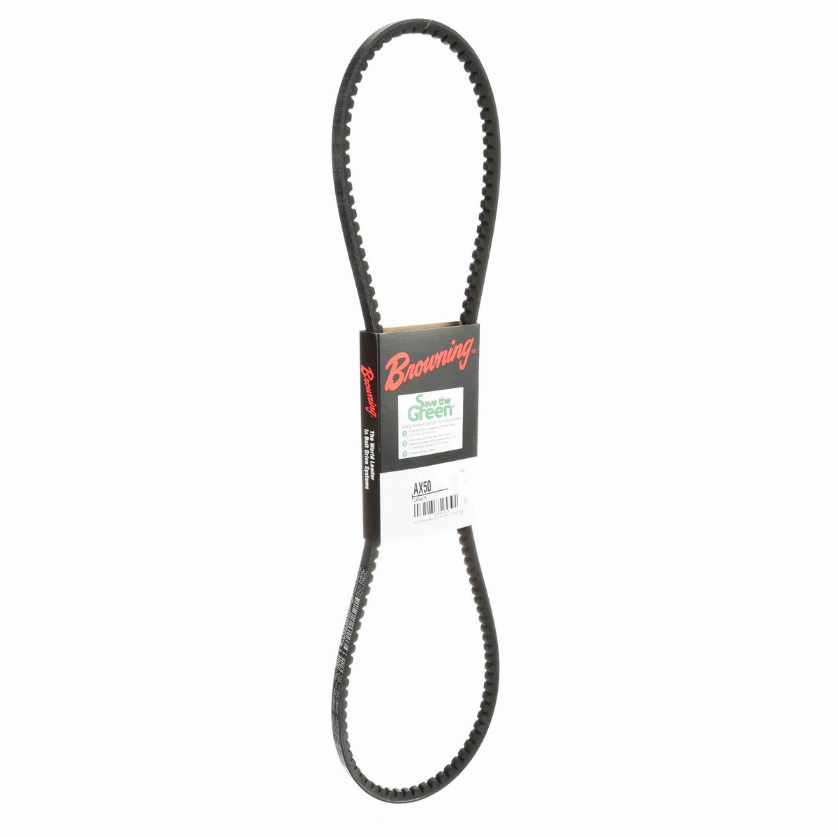 Browning EPDM Notched Belt 98% Efficient - AX50
