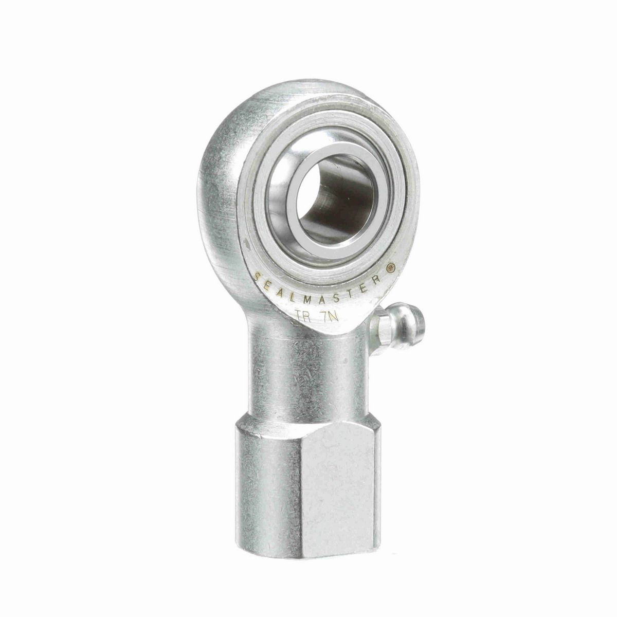 Sealmaster Female Rod End Bearing - Three-Piece Greasable Carbon Steel Race - TR 7N