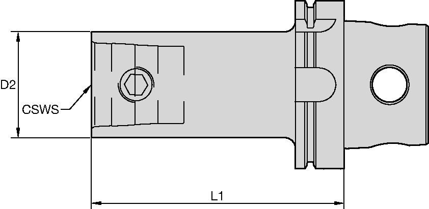 Reducer Kennametal KM4X63 - Reducer [6273051]