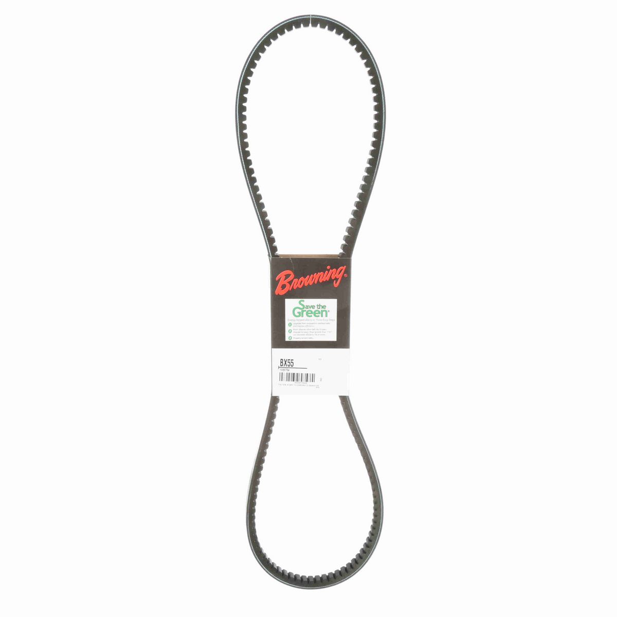 Browning EPDM Notched Belt 98% Efficient - BX55
