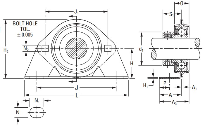 Подшипник Timken PBS 7/8