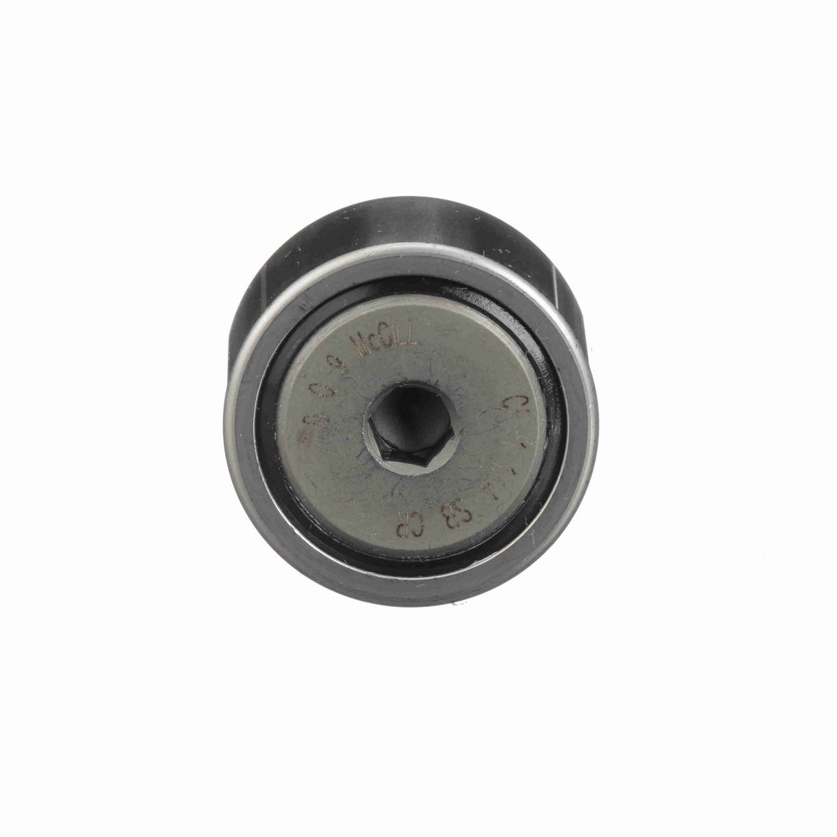 Опорный ролик с цапфой McGill CAMROL CF 1 1/4 SB CR, цилиндрический, из высокоуглеродистой нержавеющей стали, с уплотнением, с шестигранным отверстием