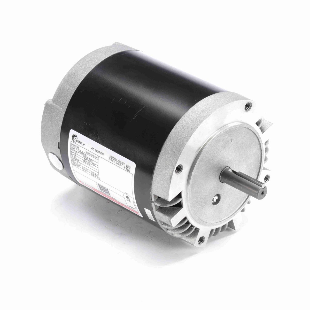 General Purpose Pump Motor, 1/3 HP, 3 Ph, 60 Hz, 575 V, 3600 RPM, K56C Frame, DP - H198