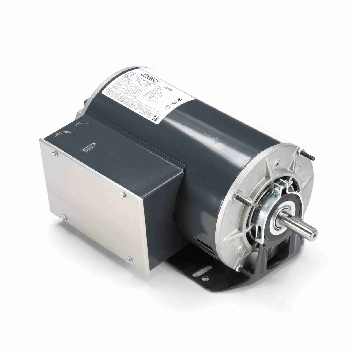 Fan and Blower Motor, 2 HP, 1 Ph, 60 Hz, 115/208-230 V, 1800 RPM, 56H Frame, DP - B352
