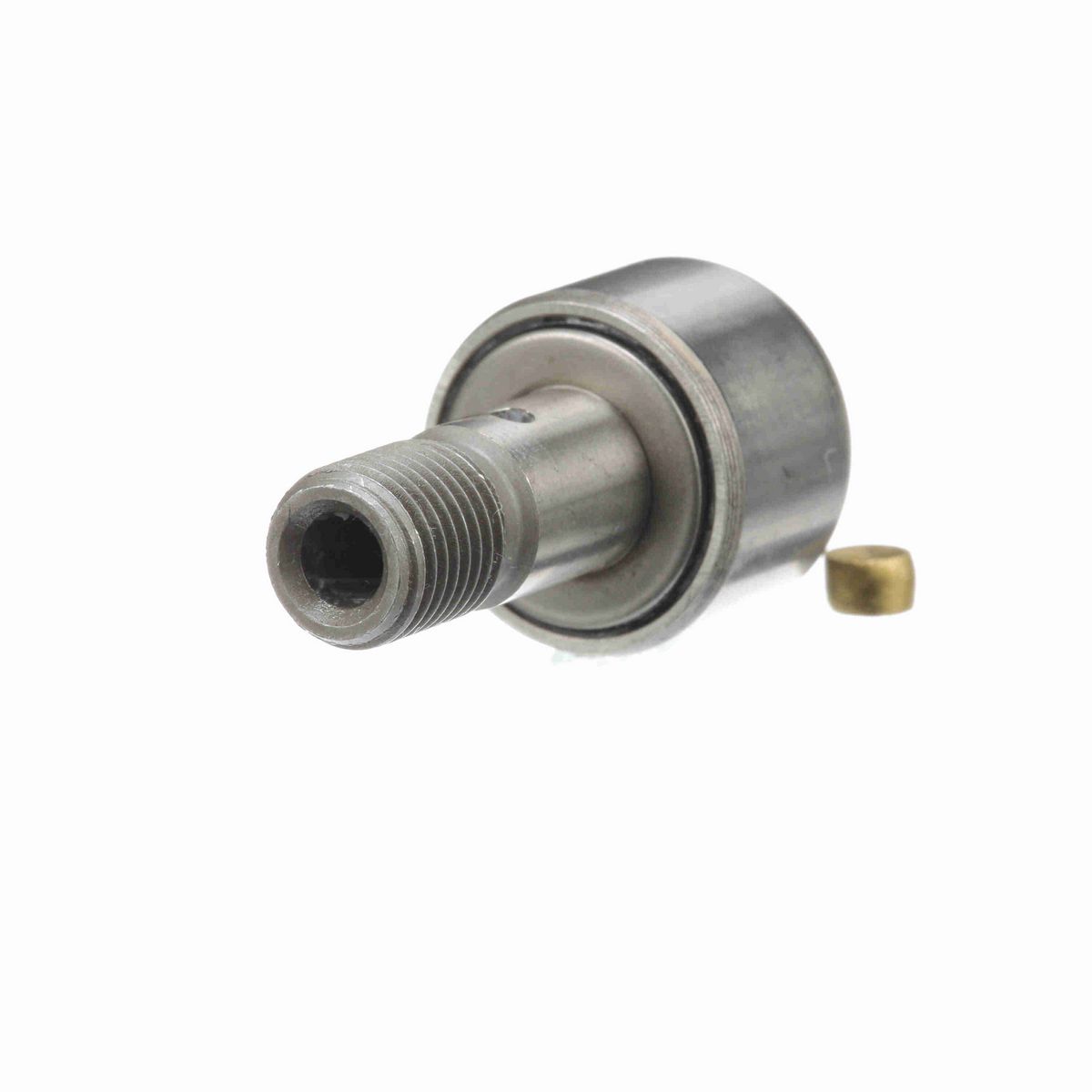 Опорный ролик с цапфой McGill CAMROL CF 3/4 SB CR, цилиндрический, из высокоуглеродистой нержавеющей стали, с уплотнением, с шестигранным отверстием