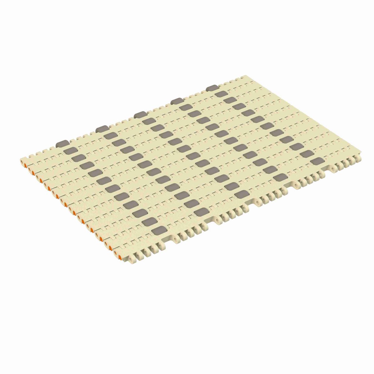 7743 Straight Running Low Backline Pressure, Material: Beige High Temperature, Width: 12in, Pitch: 1in - 81441723