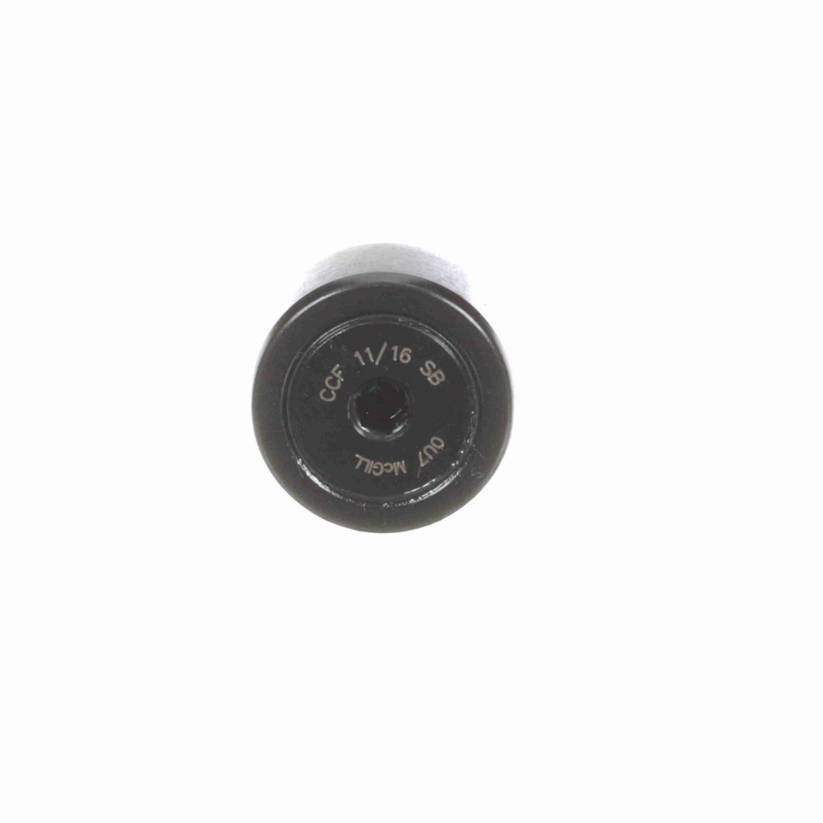 Опорный ролик с цапфой McGill CAMROL CCF 11/16 SB, бочкообразный, с уплотнением, с шестигранным отверстием, дюймовый
