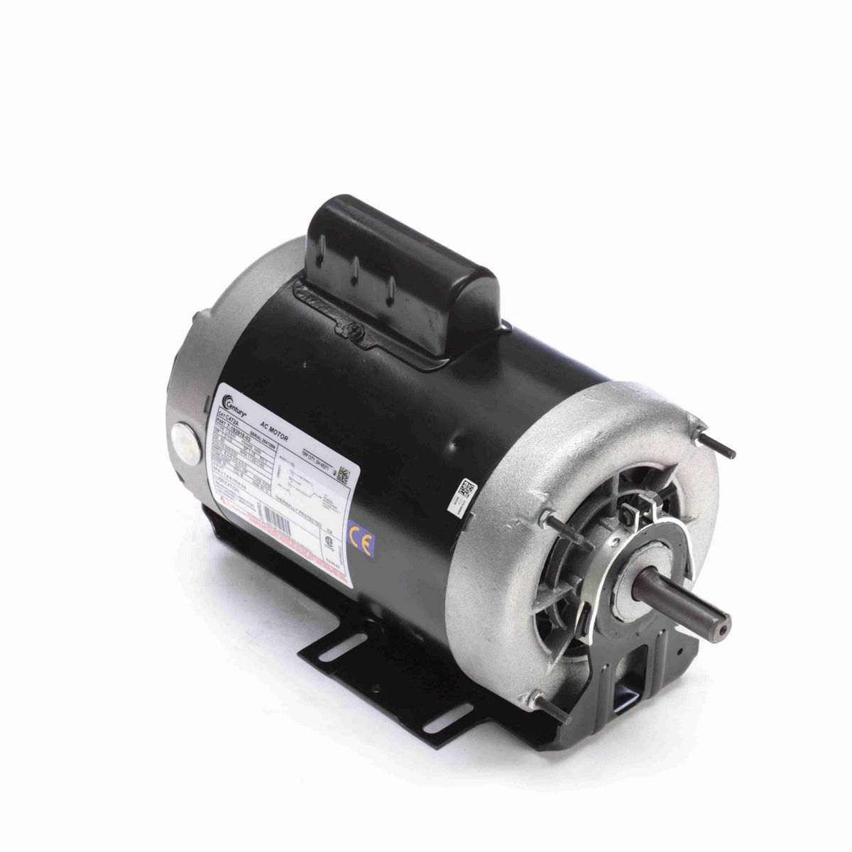 Fan and Blower Motor, 1.0-1/3 HP, 1 Ph, 60 Hz, 208/230 V, 1800 RPM, M56 Frame, DP - C472A