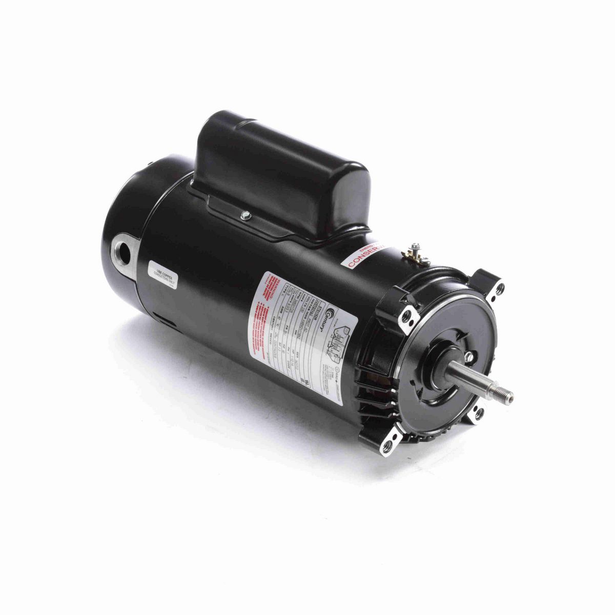 Pool Pump Motor, 1 1/2,1/4 HP, 1 Ph, 60 Hz, 230 V, 3600 RPM, 56J Frame, ODP - STS1152R