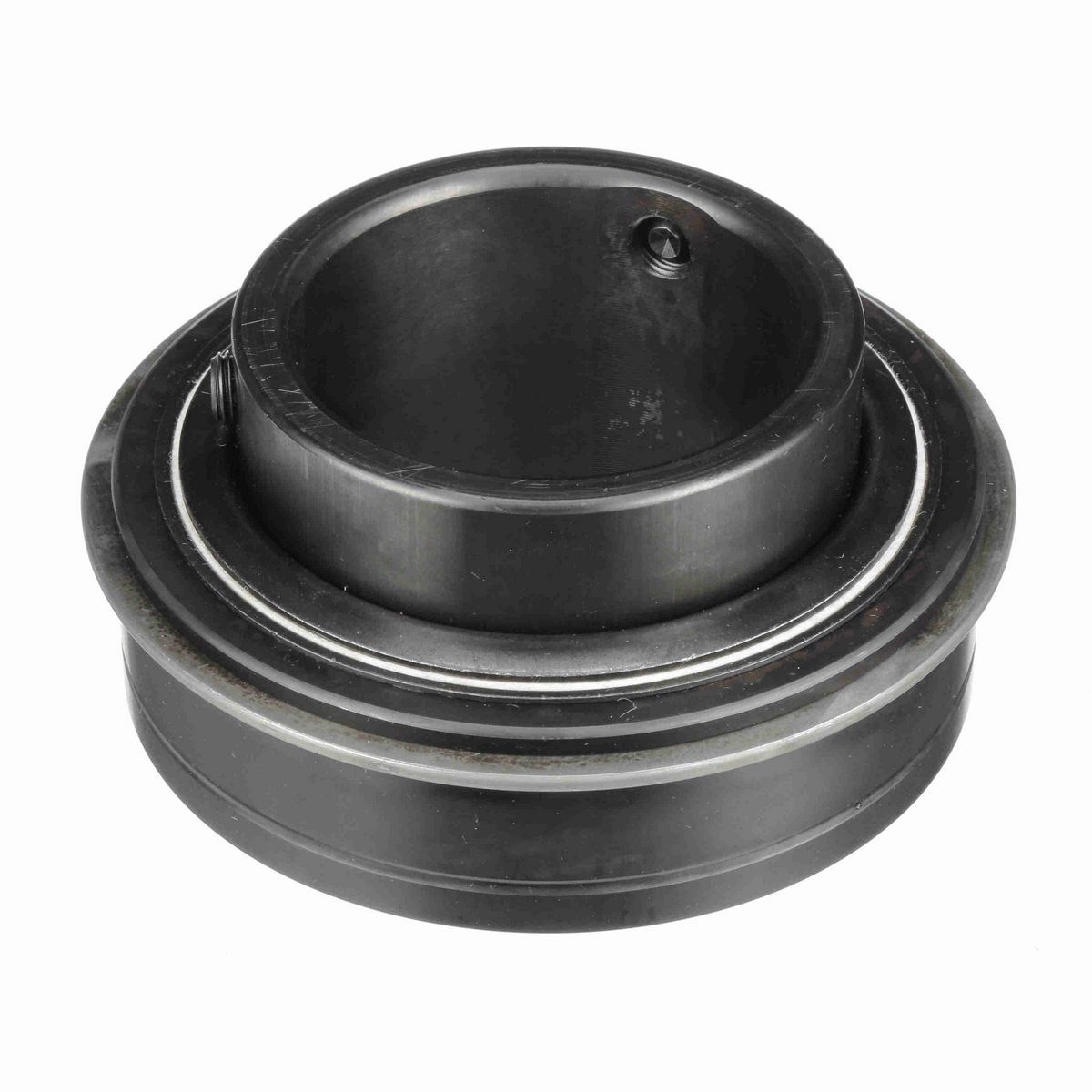 Sealmaster Mounted Insert Only Ball Bearing - 52100 Bearing Steel, Black Oxided - Setscrew Lock - ER-47