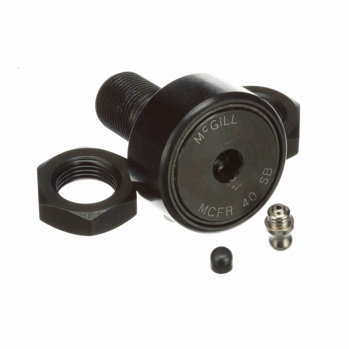 Опорный ролик с цапфой McGill CAMROL MCFR 40 SB, бочкообразный, с уплотнением, с шестигранным отверстием, метрический