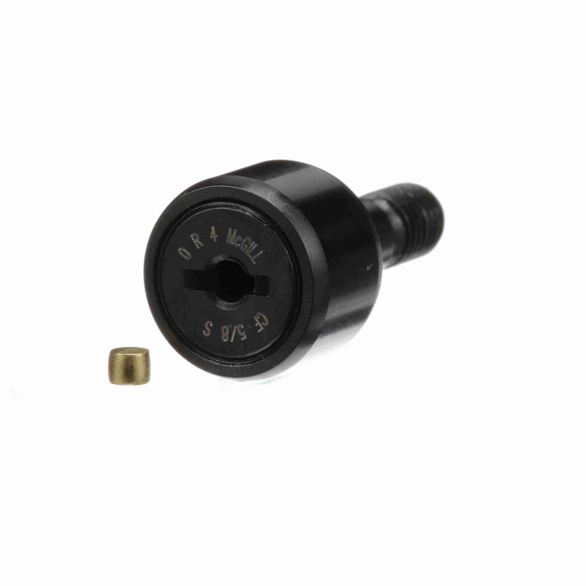 Опорный ролик с цапфой McGill CAMROL CF 11/16 S, цилиндрический, с уплотнением, со шлицем под отвёртку, дюймовый