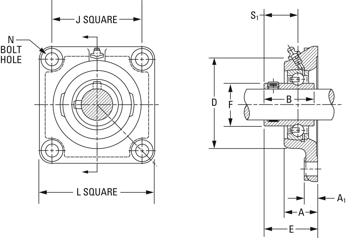 Подшипник Timken YCJ 7/8 SGT