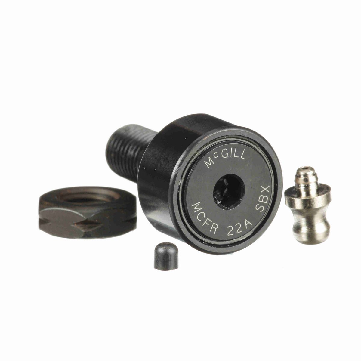 Опорный ролик с цапфой McGill CAMROL MCFR 22A SBX, цилиндрический, с уплотнением, с шестигранным отверстием, метрический
